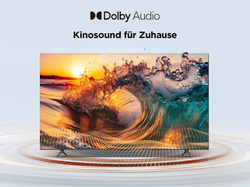 TCL 55V6C 55 Zoll Direct LED TV, 4K HDR Fernseher, Smart TV mithilfe von Google TV (Dolby Audio, Motion Clarity, Kompatibel mit Google Assistant & Alexa)