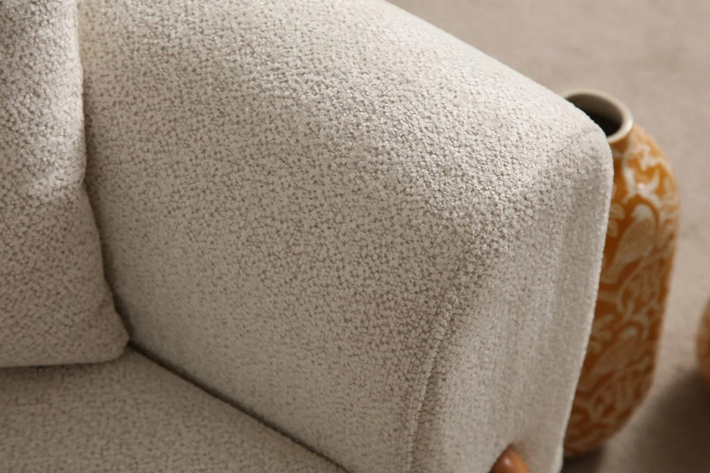 Lyke 3 Sitzer Bettsofa - Sahne