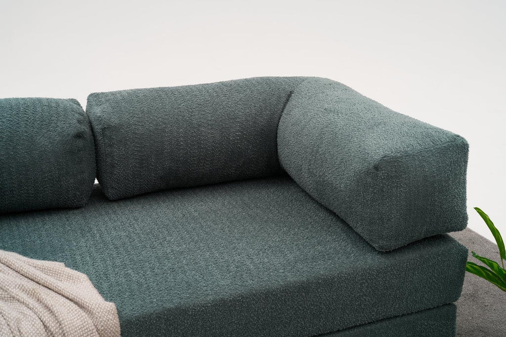 Comfort 3er Sofa - Grün