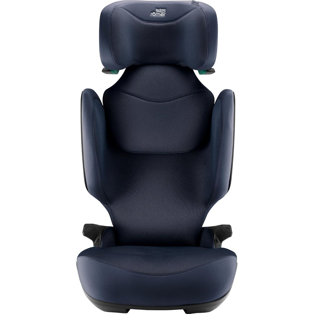 BRITAX RÖMER Kindersitz KIDFIX PRO M, für Kinder von 100-150 cm (i-Size) mit und ohne ISOFIX, 3,5-12 Jahre, Midnight Grey | Classic