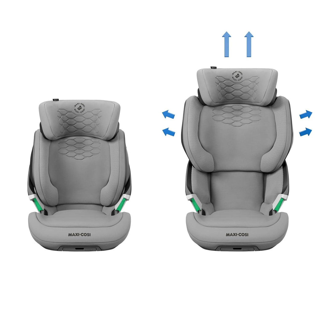 Maxi-Cosi Kore Pro i-Size Kindersitz, 3.5–12 Jahre, 100–150 cm, ClickAssist Licht, Verstellbare Höhe/Breite, Side Protection System+, Authentic Cognac