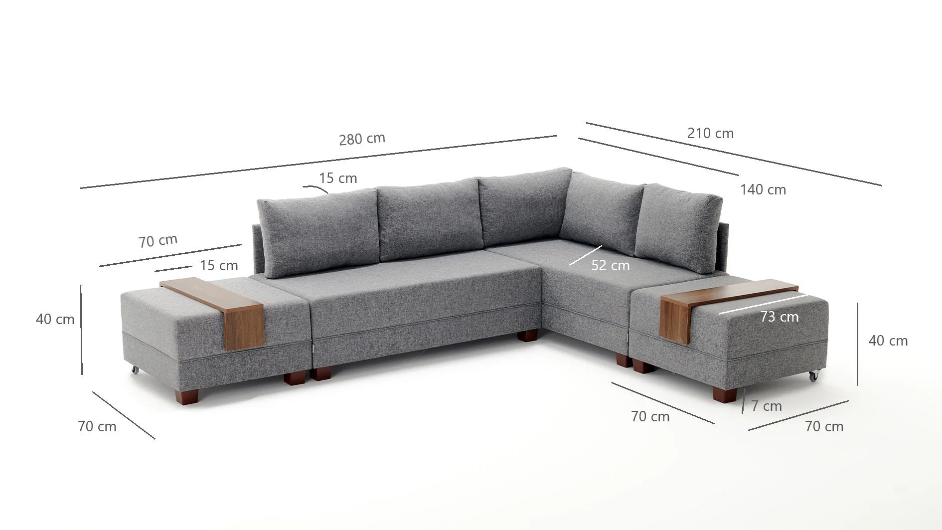 Fly Right Bettsofa - Sahne