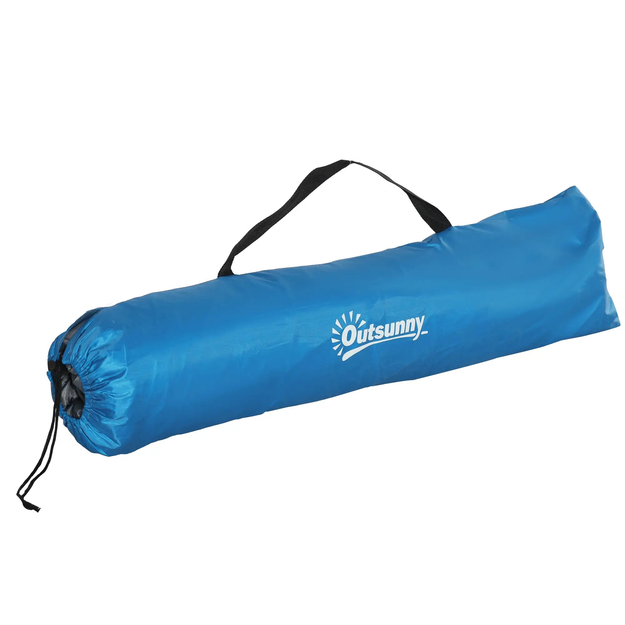 Outsunny Strandmuschel Pop-up 2 Personen mit Fenstern Himmelblau