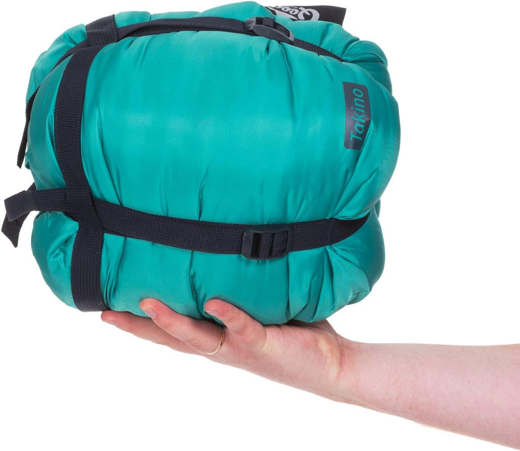 qeedo Takino Daunenschlafsack, Winterschlafsack (Gr. M & L) warm, klein & leicht