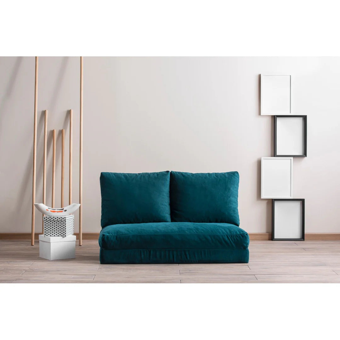 Taida Bettsofa - Petrolgrün