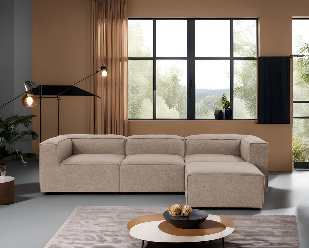 Fora Ecksofa - Braun
