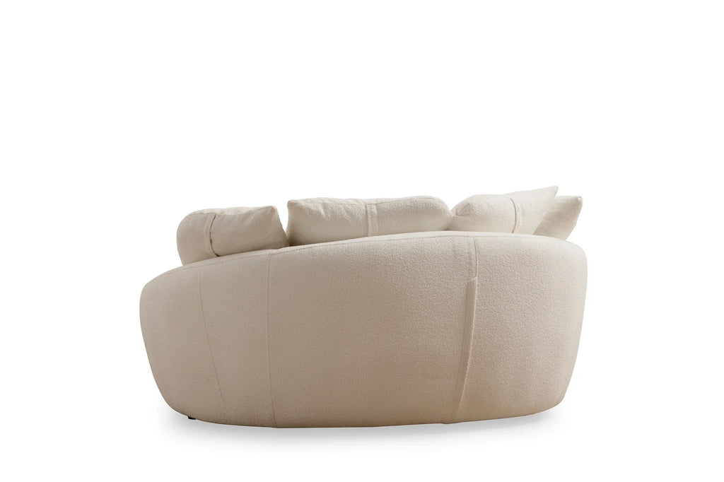 Midye 2er Sofa - Sahne