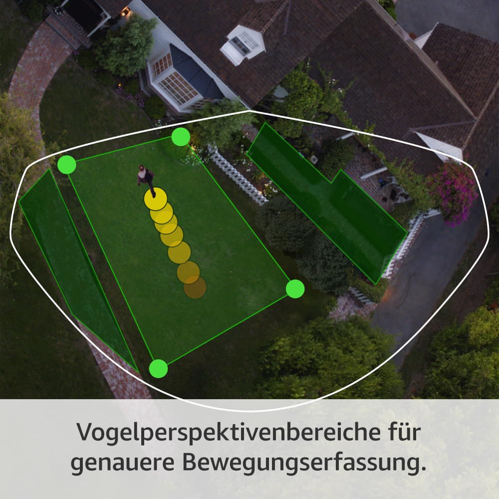 Ring Außenkamera Pro Solar (Stick Up Cam Pro) | Solarbetriebene Überwachungskamera aussen mit 1080p-HDR-Video, WLAN, 3D-Bewegungserfassung, Alexa-kompatibel | 2 Sicherheitskameras