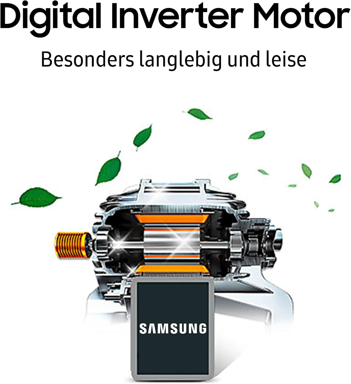 Samsung Kühl-Gefrier-Kombination, Kühlschrank mit Gefrierfach, 203 cm, 390 l Gesamtvolumen, 114 l Gefrierteil, AI Energy Mode, Edelstahl-Look, RL38C600CSA/EG