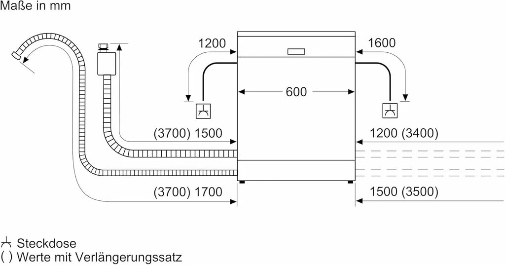 Siemens SN63EX14VE, iQ300 Smarter Geschirrspüler, Vollintegrierte Spülmaschine mit Besteckschublade, 60 cm, Auto Türöffnung dank autoOpen dry, Besonders leise durch iQdrive-Motor, infoLight aquaStop