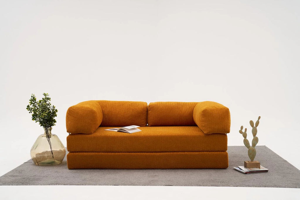 Comfort 3er Sofa - Orange