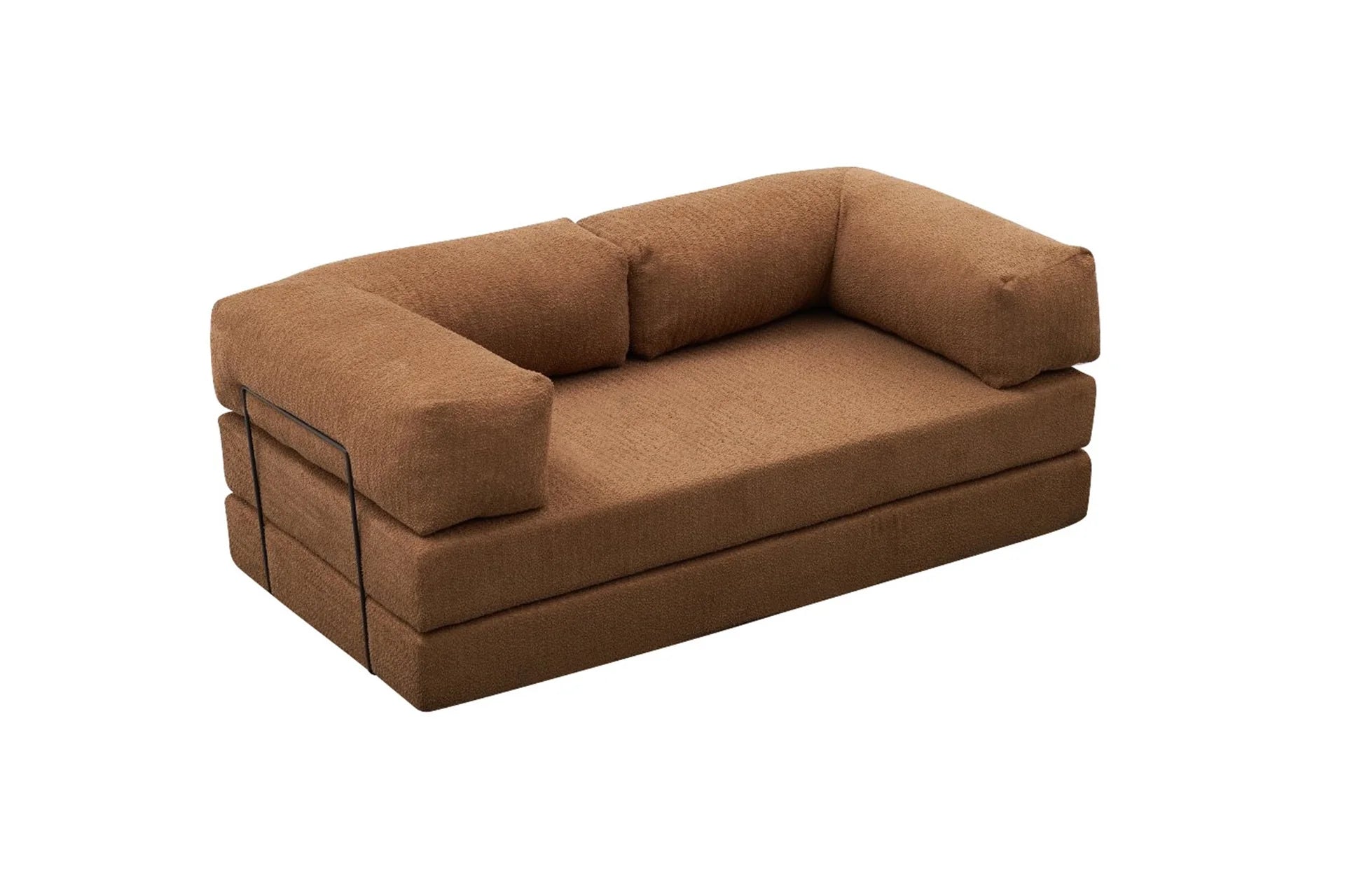 Comfort 3er Sofa - Braun