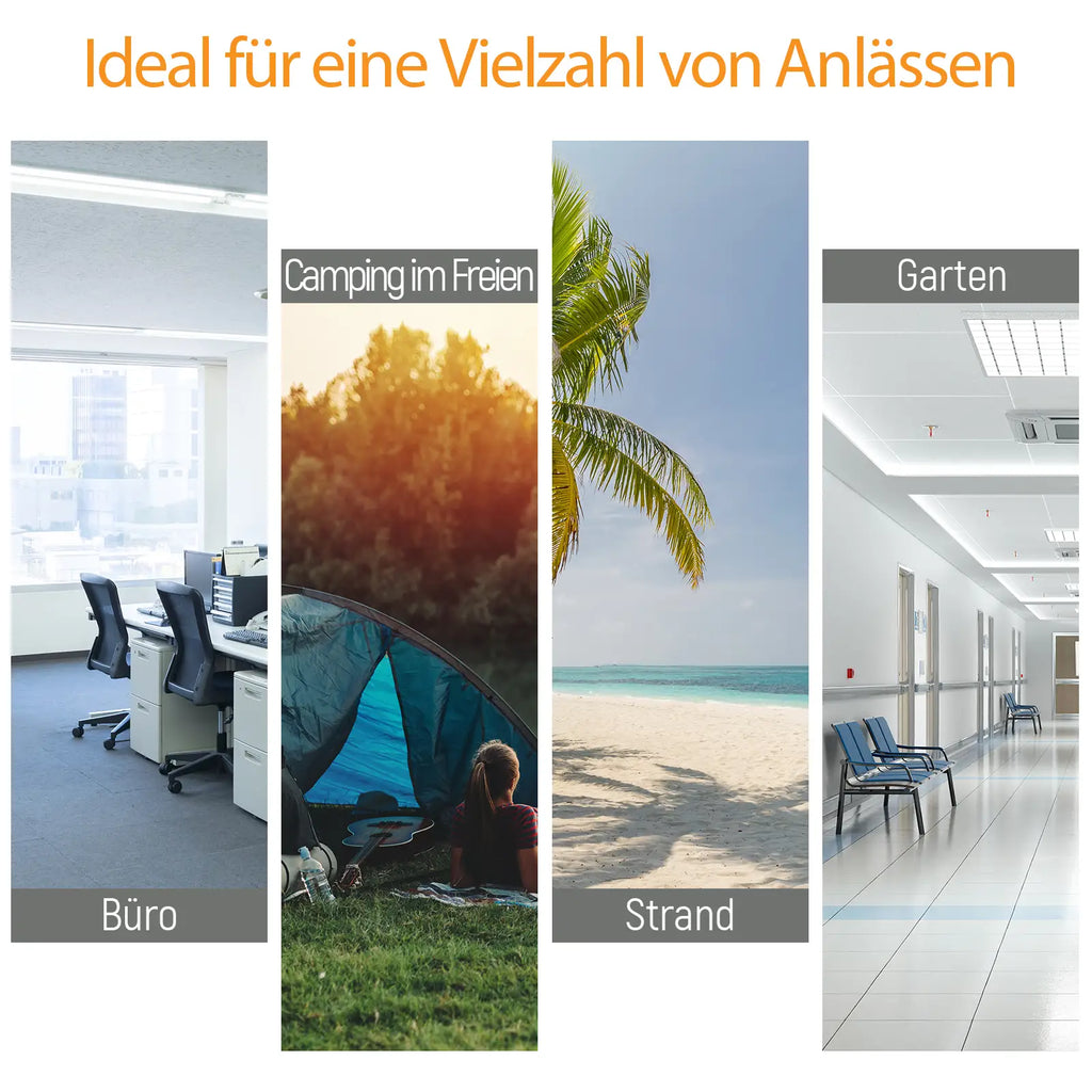 Outsunny Feldbett Campingliege klappbar mit Tragetasche Outdoor