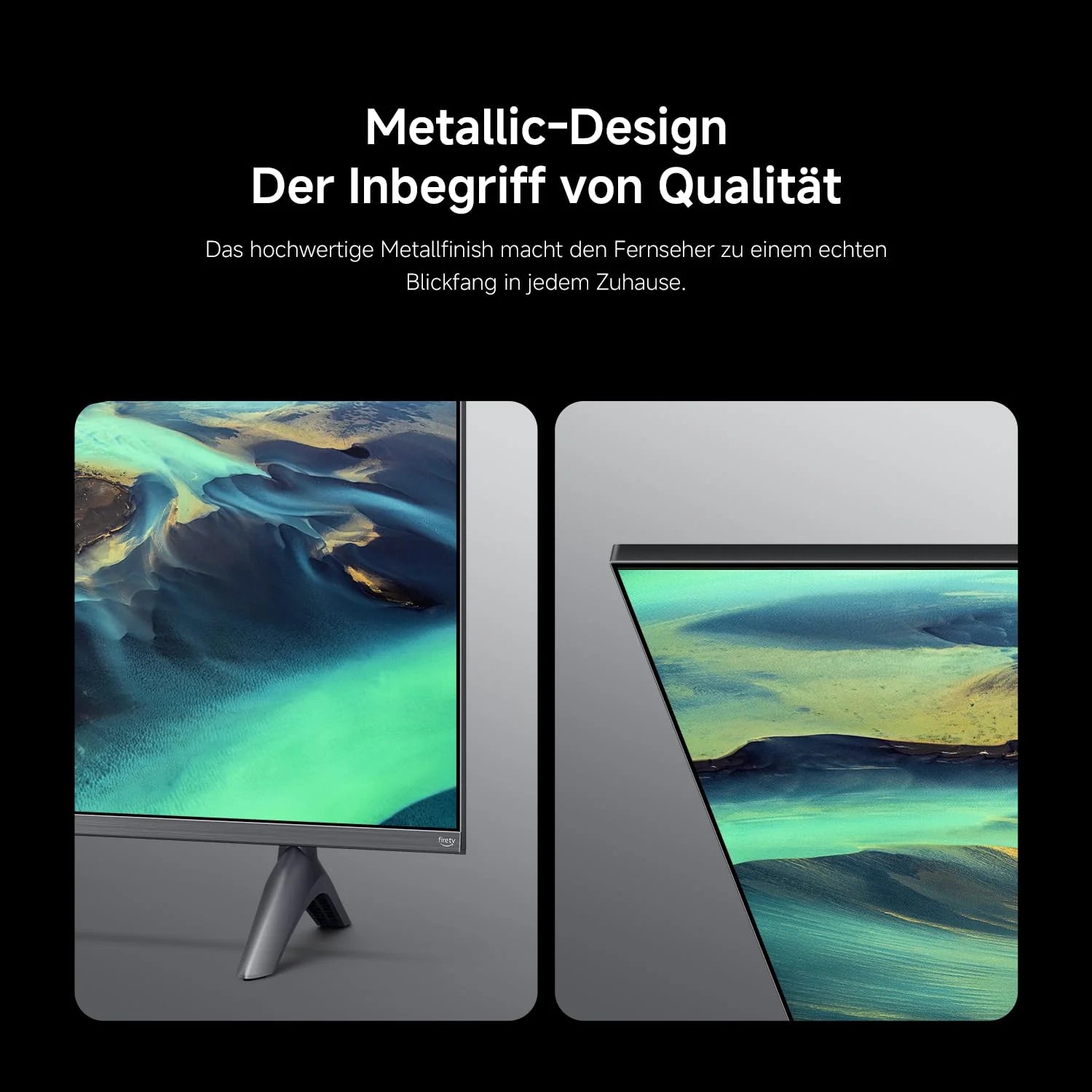 Xiaomi TV F Pro 32, 32 Zoll (81 cm), QLED, Smart TV, Fire OS7, Triple Tuner DVB-C/S/S2/T/T2,Dolby Audio™, DTS Virtual:X, DTS-HD, Sprachsteuerung mit Alexa, Kompatibel mit Apple AirPlay