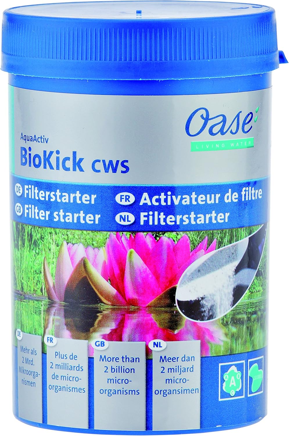 OASE 56789 Durchlauffilter BioSmart Set 36000 geeignet für Teiche bis 36 m³, Filtersystem, Filterkomplettset inkl Filtermaterial, Teichpumpe und UVC Klärer