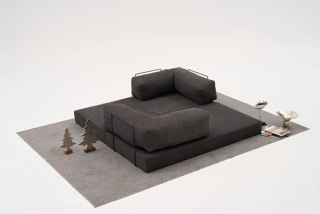 Comfort 3er Sofa - Anthrazit