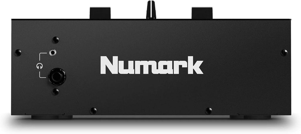 Numark Scratch - Zweikanal DJ Scratch Mixer mit Serato DJ Pro, Innofader Crossfader, DVS-Lizenz, 6 Direktzugriffseffektwählern und Performance Pads