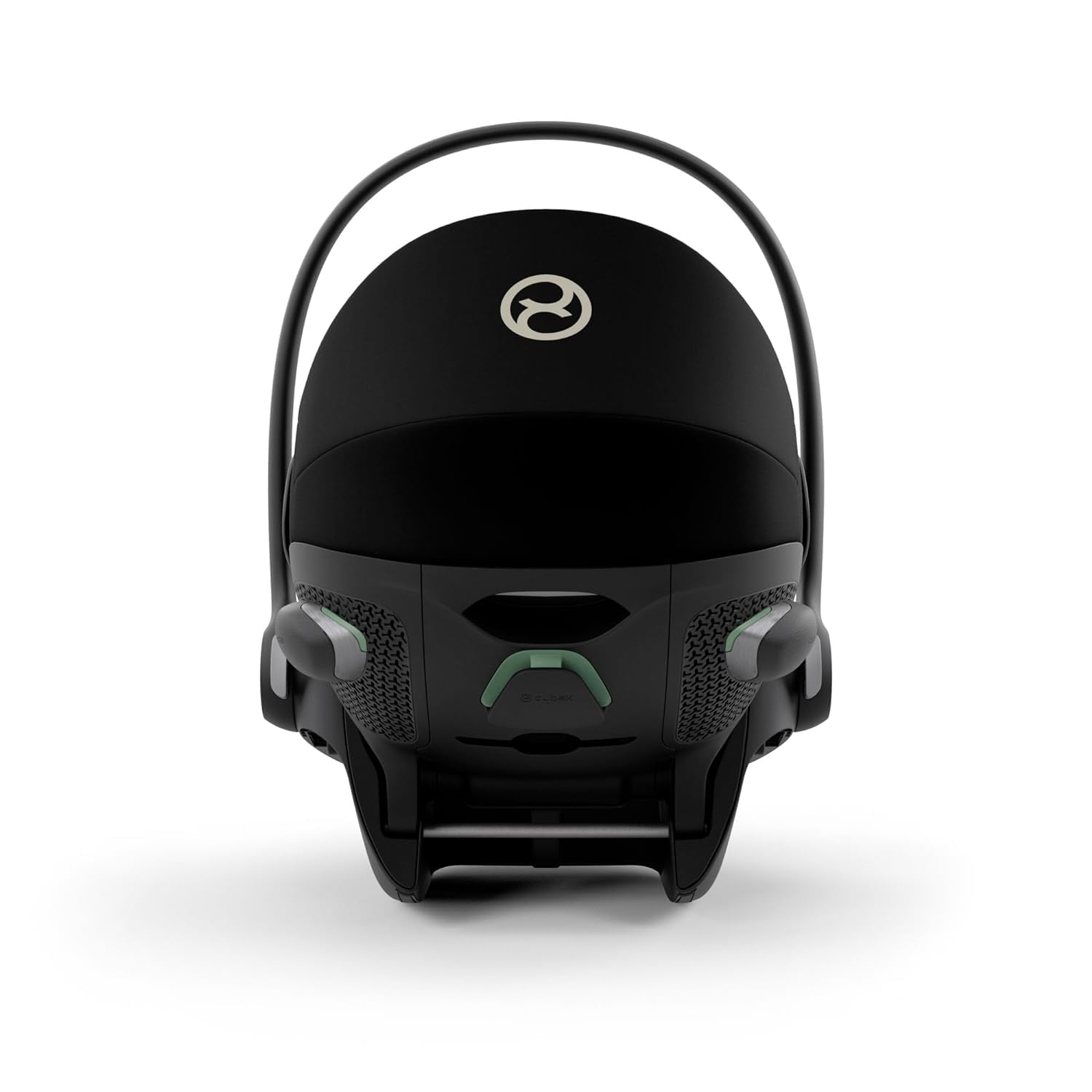 CYBEX Gold Kinderwagen EOS Lux 2-in-1 mit Babyschale Aton B2 i-Size und Babyschalen-Adapter, Reisesystem, Ab Geburt bis 22 kg (ca. 4 Jahre), Moon Black (Schwarz)