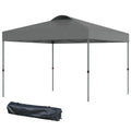Outsunny Pavillon 3x3 m wasserdicht & faltbar