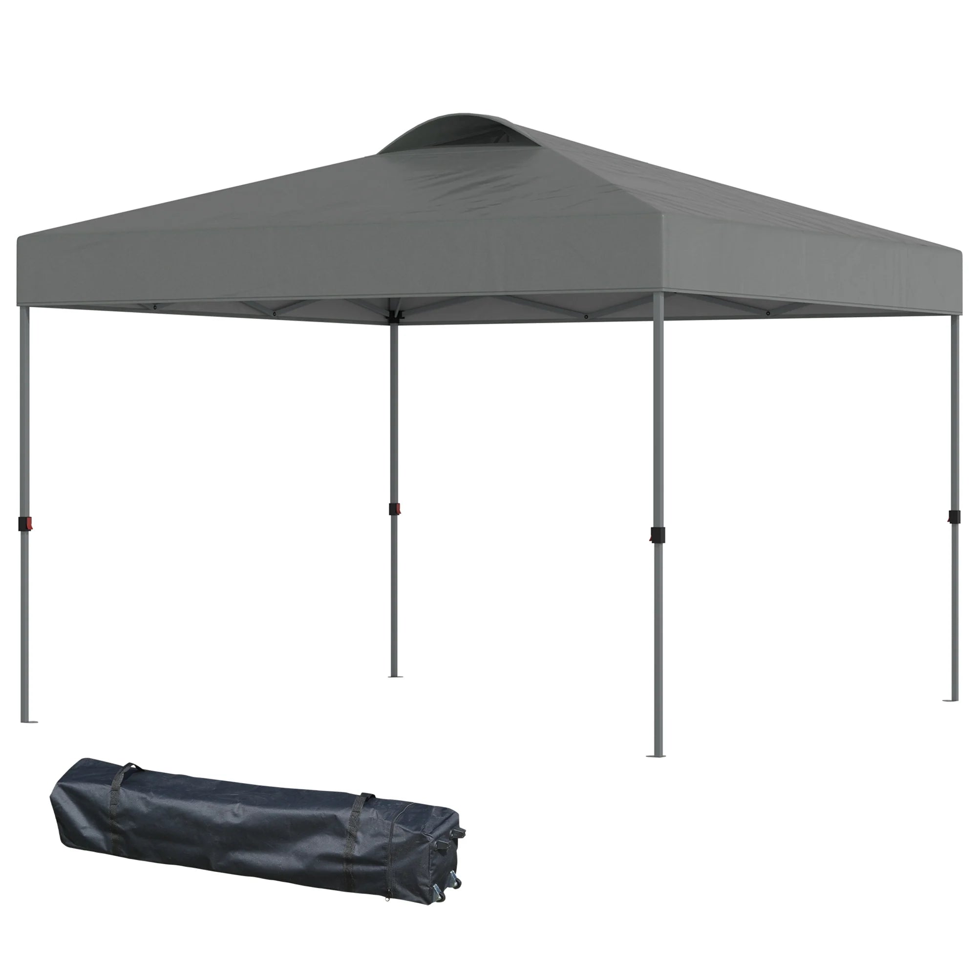 Outsunny Pavillon 3x3 m wasserdicht & faltbar