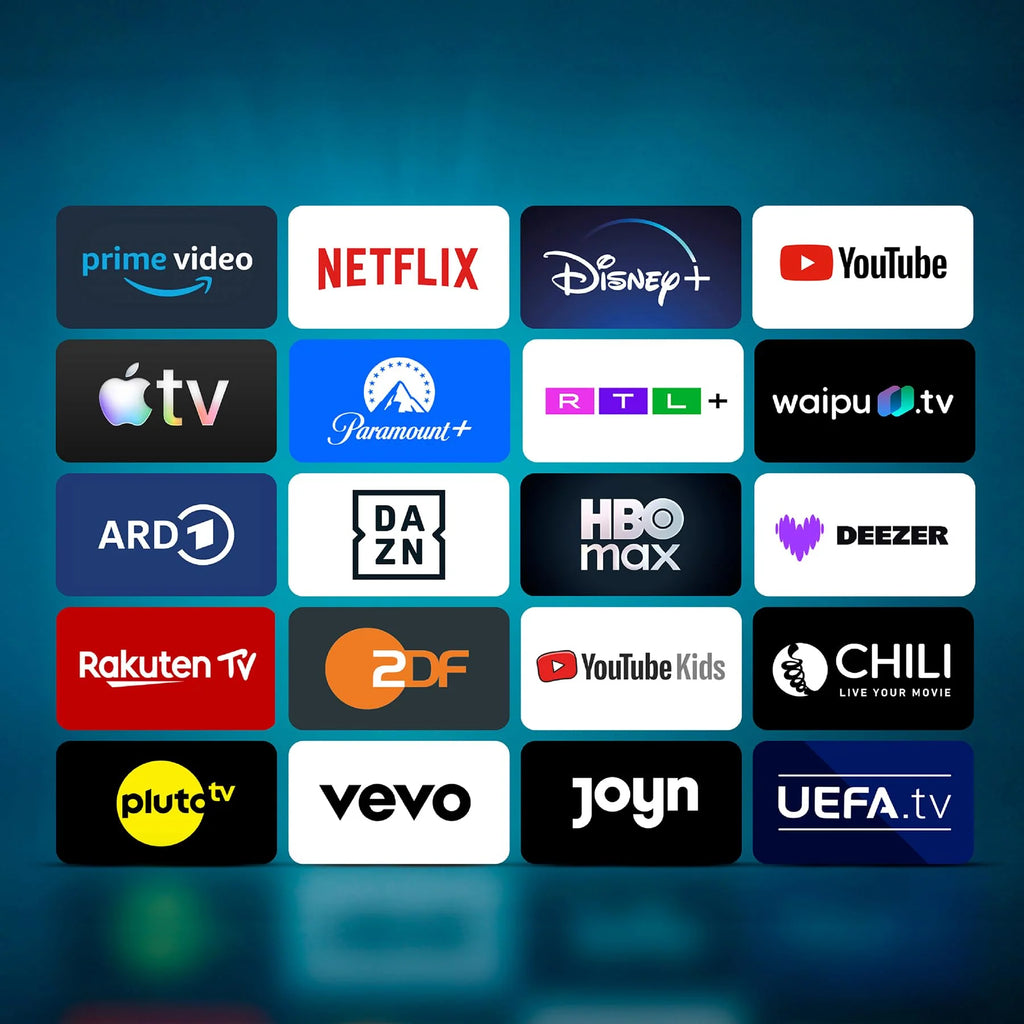 DYON Smart 40 VX-2-40 Zoll (100 cm) Full-HD Smart TV mit HD Triple Tuner (DVB-C/-S2/-T2), App Store, Prime Video, Netflix, YouTube, DAZN, Disney+, waipu.TV, Hotelmodus