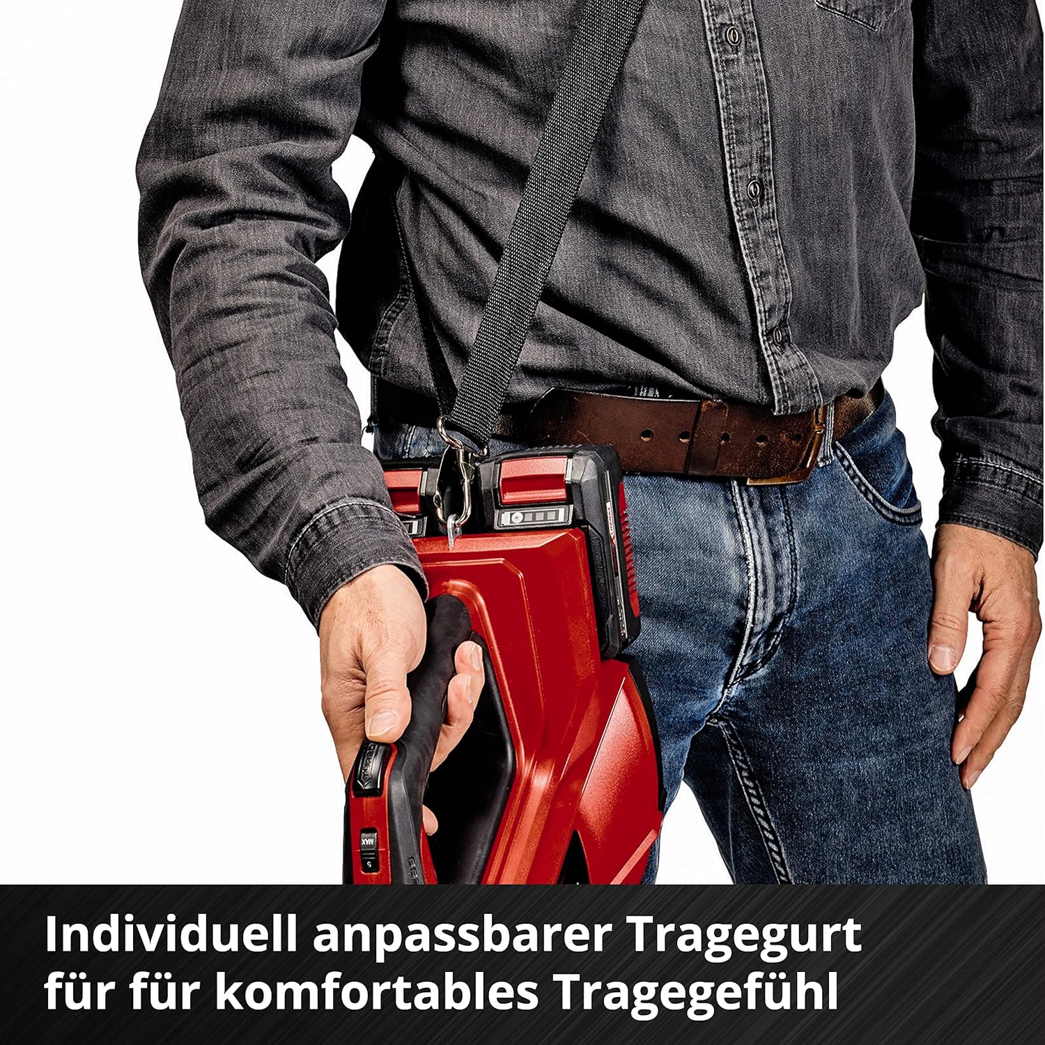 Einhell Professional Akku-Laubblser GP-LB 36/210 Li E-Solo Power X-Change (Lithium-Ionen, 816m/h Blasleistung, Turboschalter, 3-stufiges + abnehmbares Rohr, ohne Akku und Ladegert)