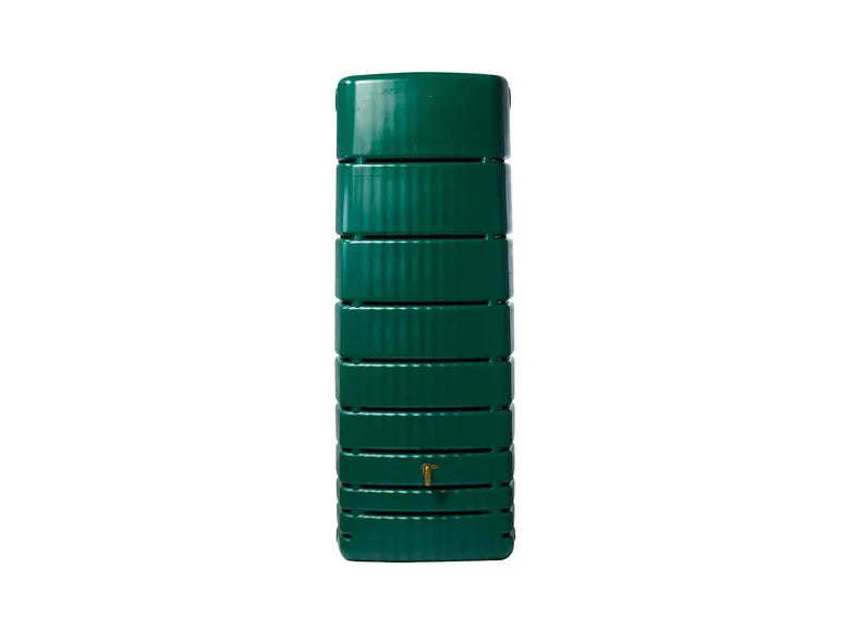 4rain Regentonne »SLIM«, 650 Liter Volumen, inklusive Auslaufhahn und Windsicherung