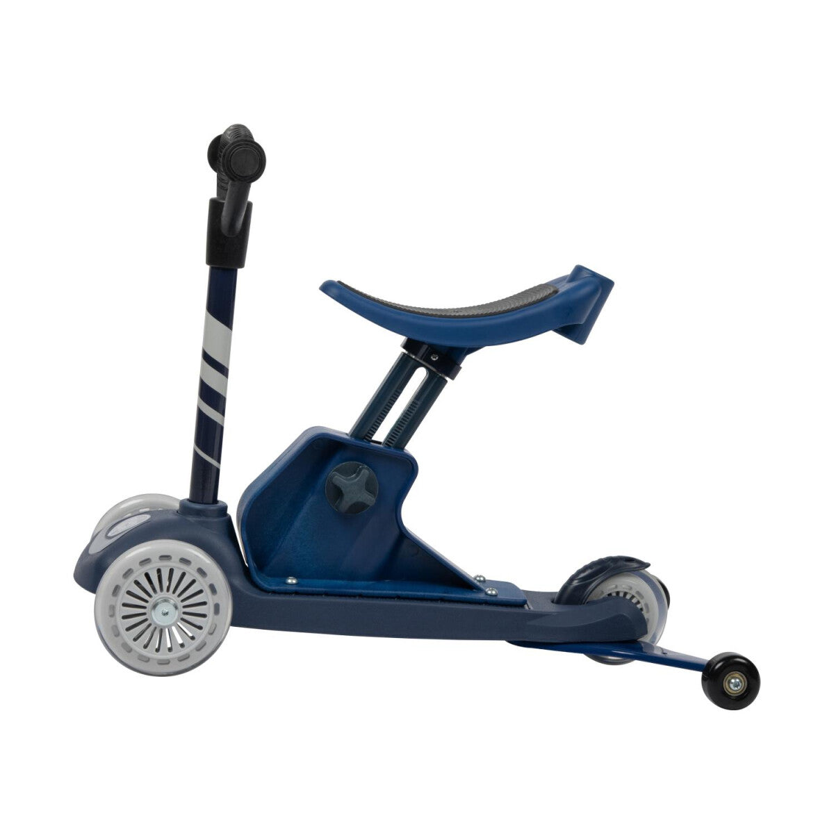 Playtive 4-in-1 Tri-Scooter, mit Stützrädern (Blau) - B-Ware neuwertig