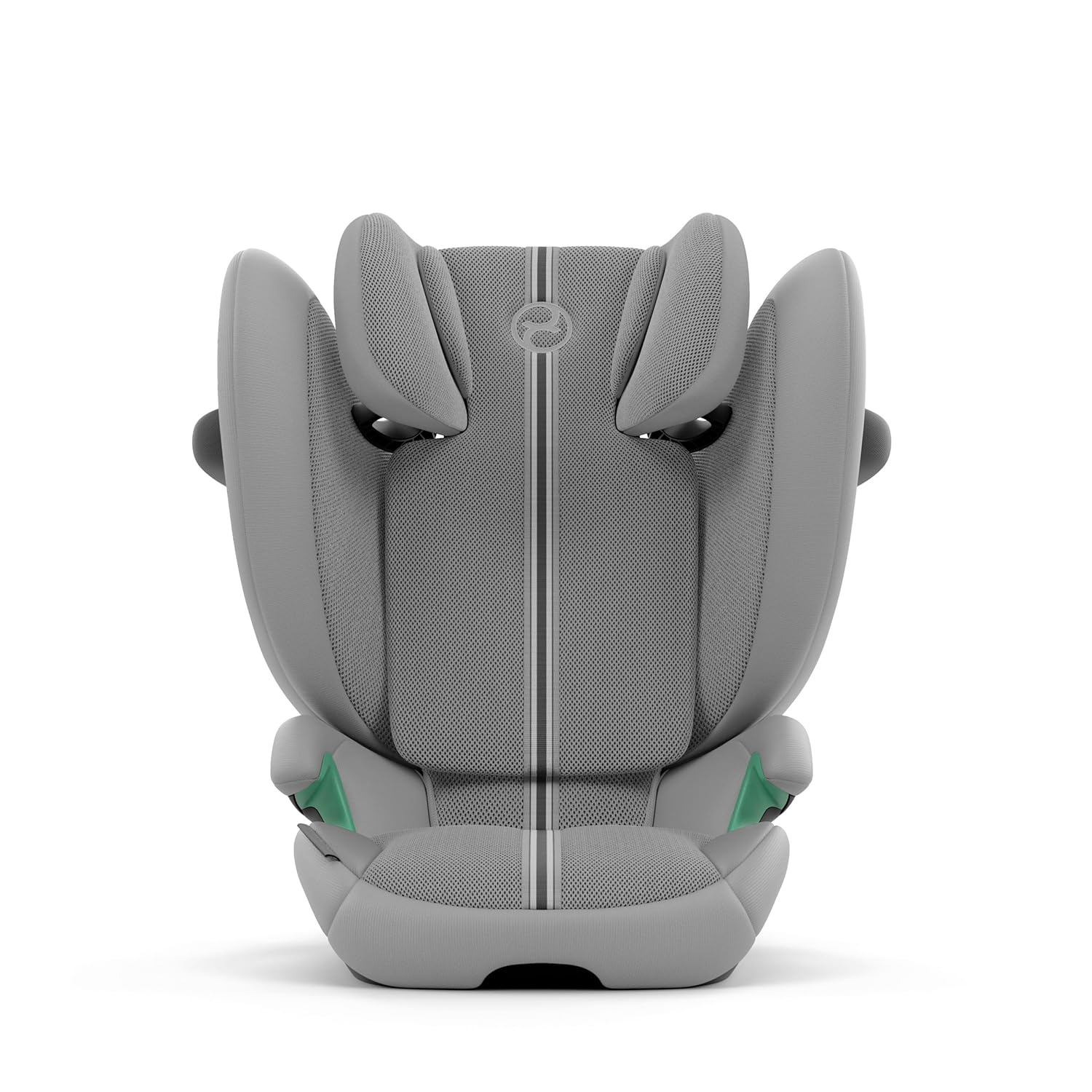 CYBEX Gold Kinder-Autositz Solution G i-Fix, Für Autos mit und ohne ISOFIX, Ab ca. 3 bis 12 Jahre (100 - 150 cm), Ab ca. 15 bis 50 kg, Lava Grey