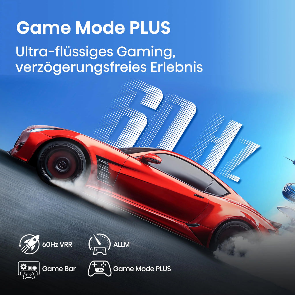 Hisense 43E7Q Fehrnseher, 43 Zoll, 4K UHD QLED, Smart TV, Game Mode Plus, Filmaker Mode, Dolby Vision Atmos, HDR10, HLG, HDR Immersive, AI 4K Upscaler, Dolby MS12, DTS X, Sprachsteuerung [2025]