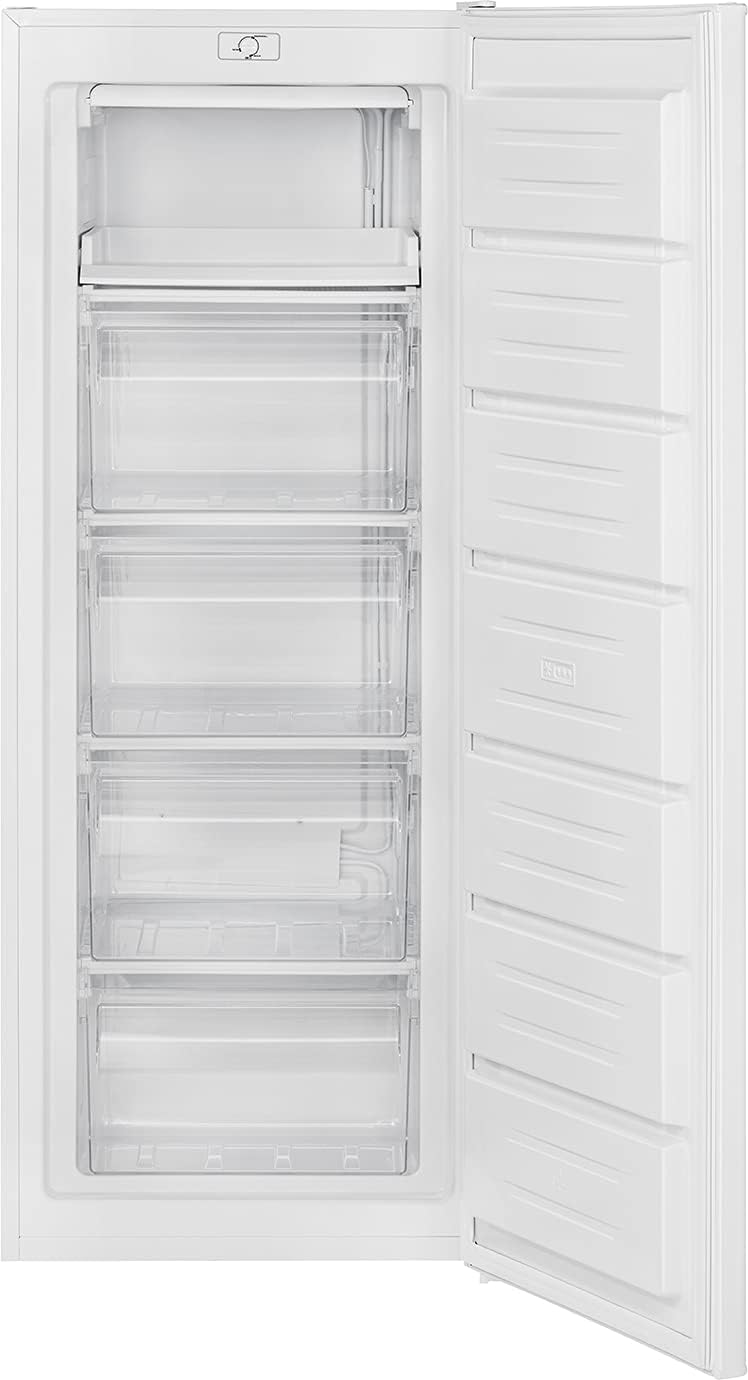 Bomann Gefrierschrank | Tiefkühlschrank | Freezer | Nutzinhalt 168 Liter | wechselbarer Türanschlag | 4 Sterne Gefrierraum | GS 7340 inox