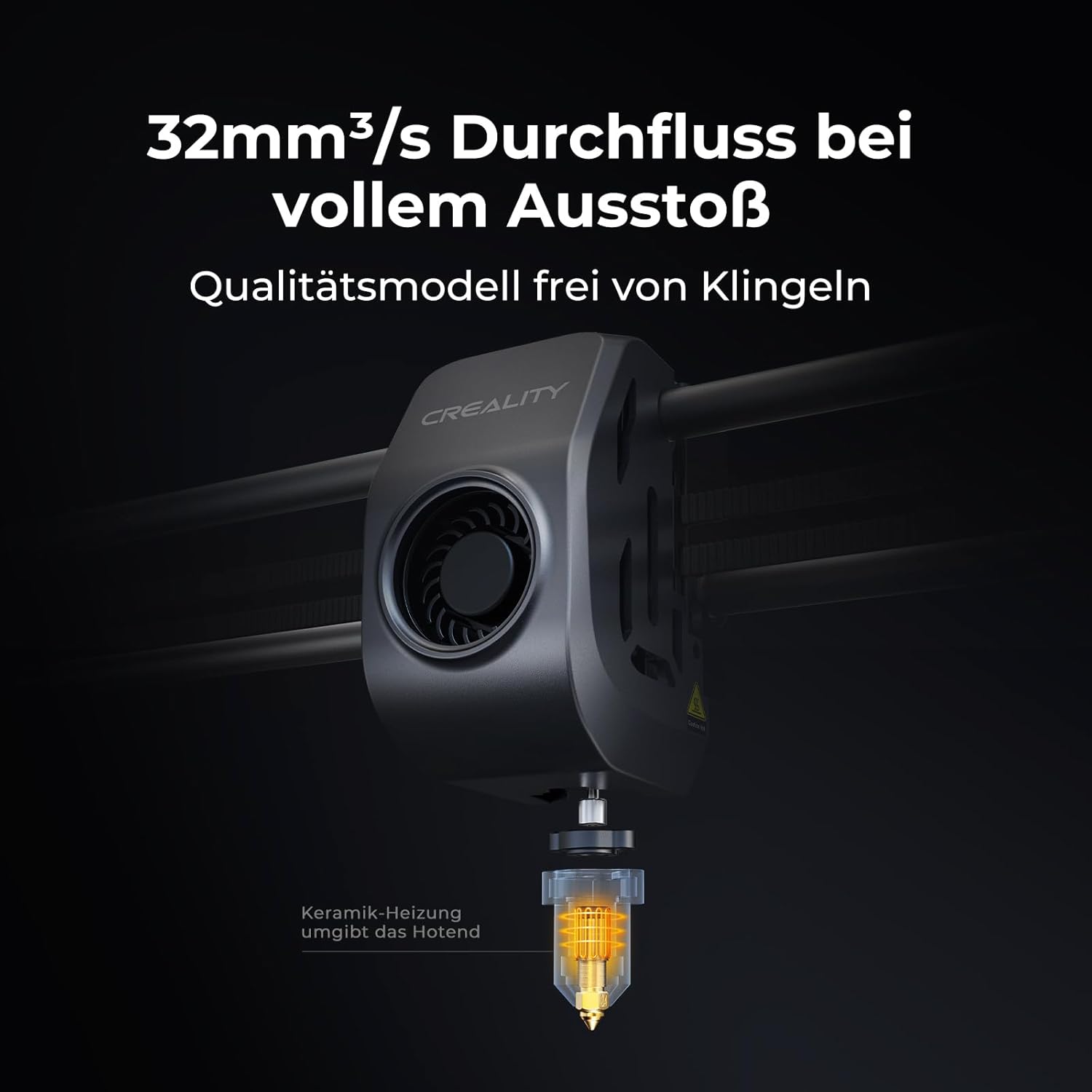 Creality K2 Plus Combo 3D-Drucker, 16-Farben Multimaterial-Druck, 350³mm XXL-Bauraum, Servo-Direktantrieb, Dual-KI-Kameras, Ultra-Leise