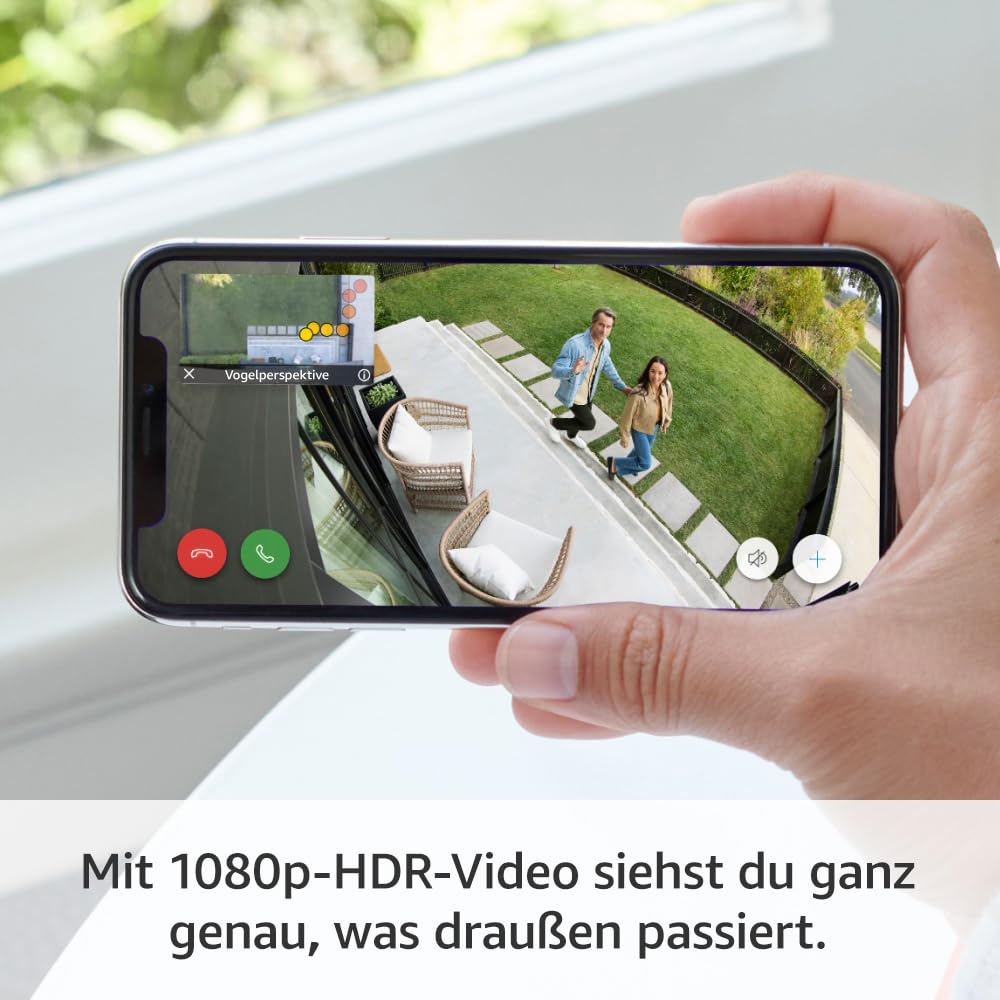 Ring Außenkamera Pro Solar (Stick Up Cam Pro) | Solarbetriebene Überwachungskamera aussen mit 1080p-HDR-Video, WLAN, 3D-Bewegungserfassung, Alexa-kompatibel | 2 Sicherheitskameras