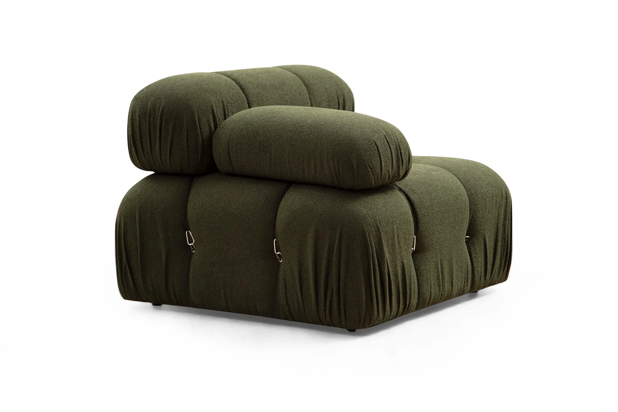Bubble Green L1 Ecksofa - Grün