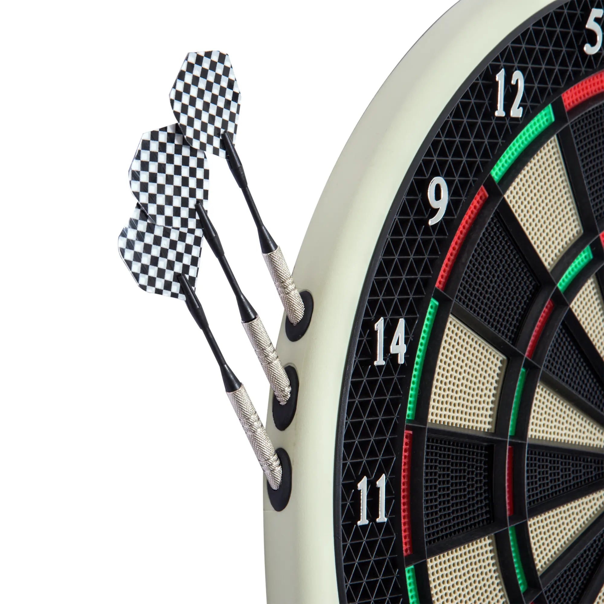 HOMCOM Elektronische Dartscheibe 18 Spiele 8 Spieler LCD Display