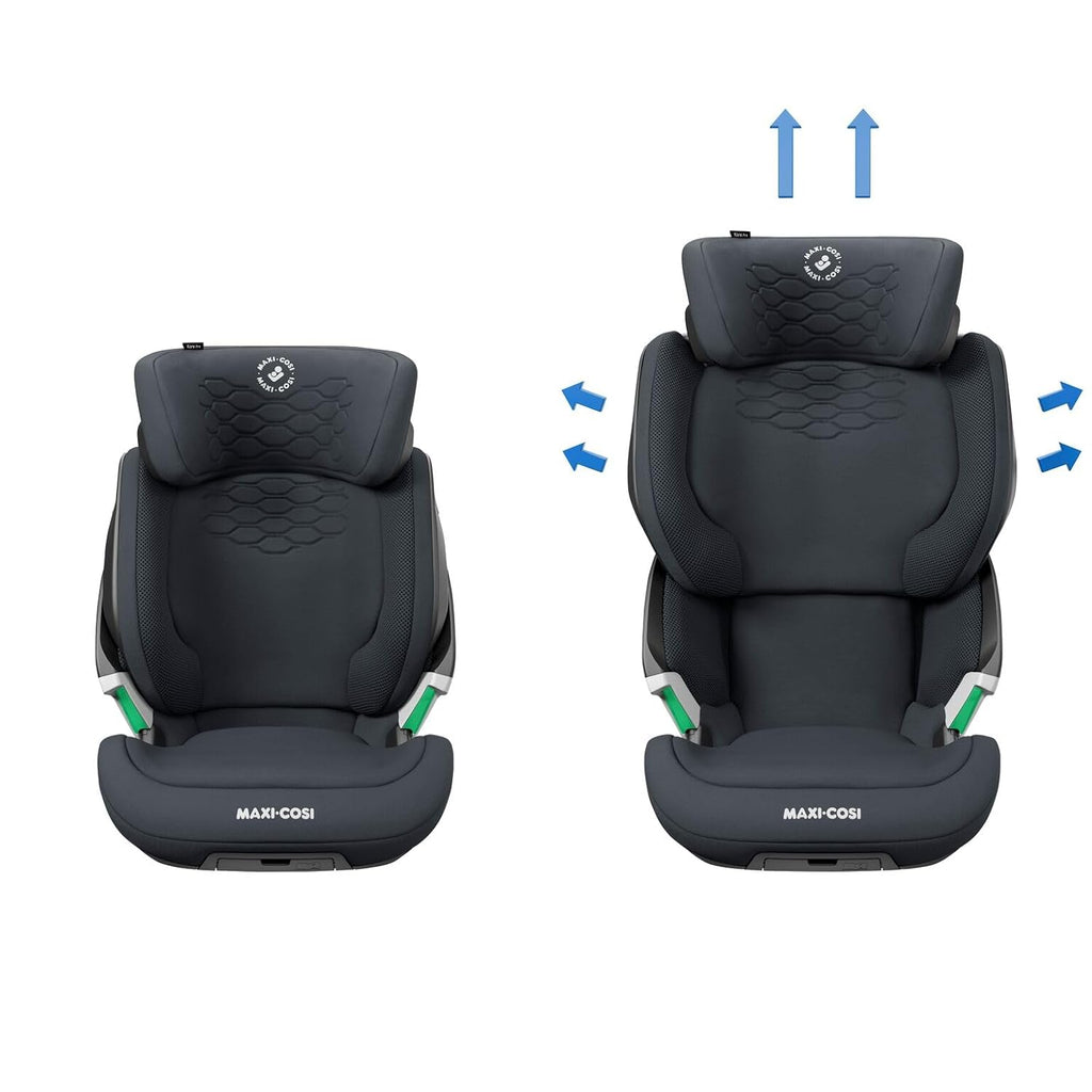 Maxi-Cosi Kore Pro i-Size Kindersitz, 3.5–12 Jahre, 100–150 cm, ClickAssist Licht, Verstellbare Höhe/Breite, Side Protection System+, Authentic Cognac