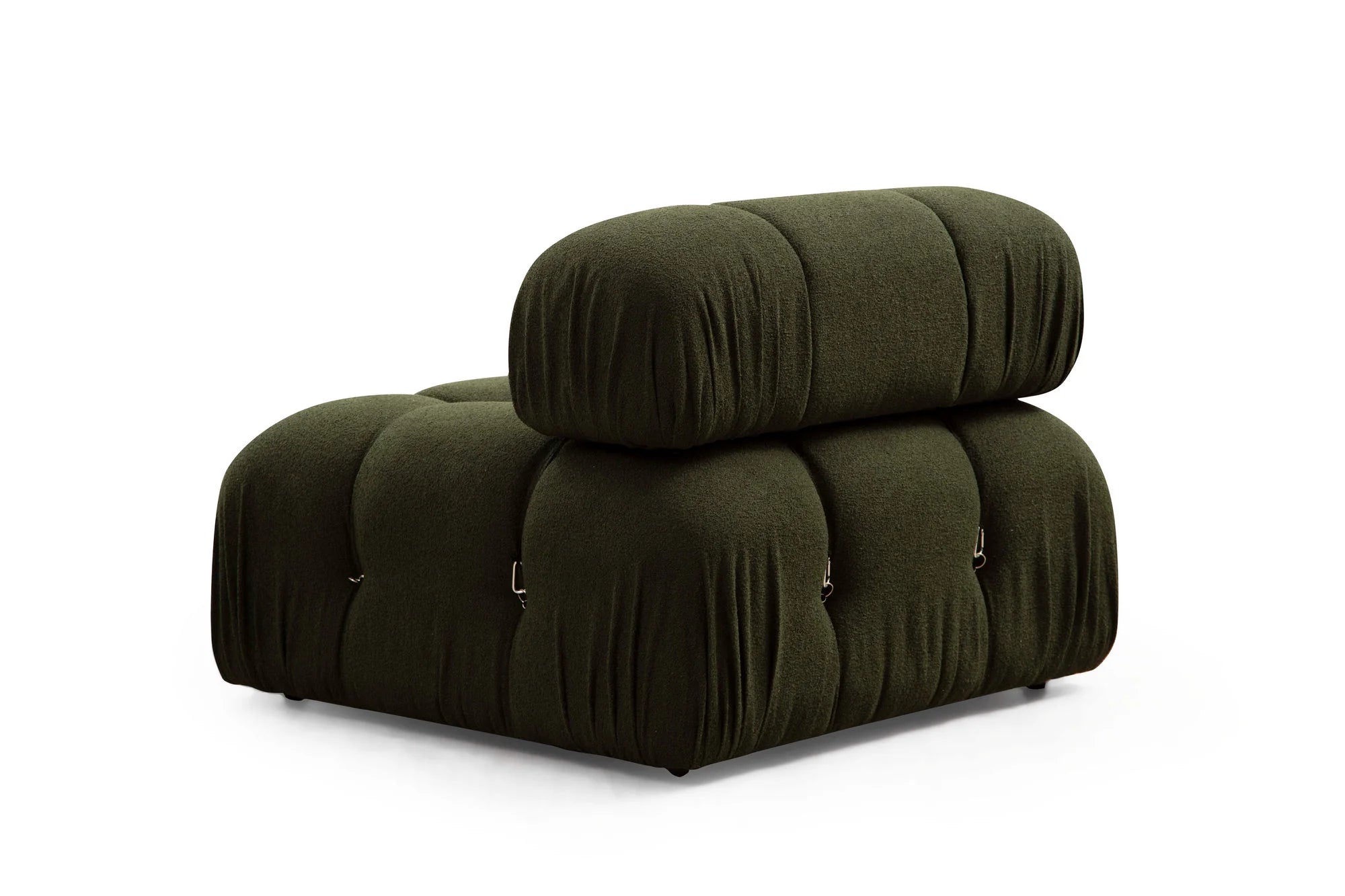 Bubble Green L1 Ecksofa - Grün