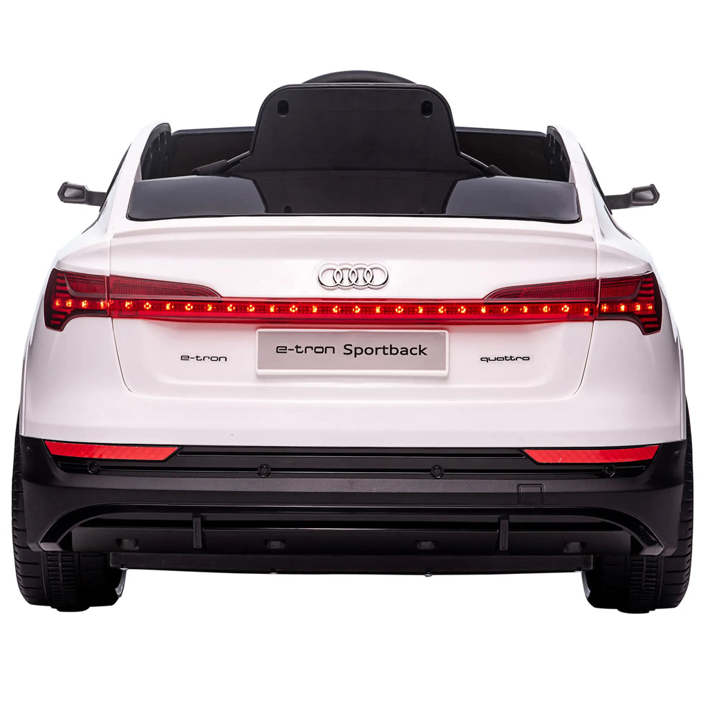 HOMCOM Audi E-tron Kinderauto 12V mit Fernbedienung