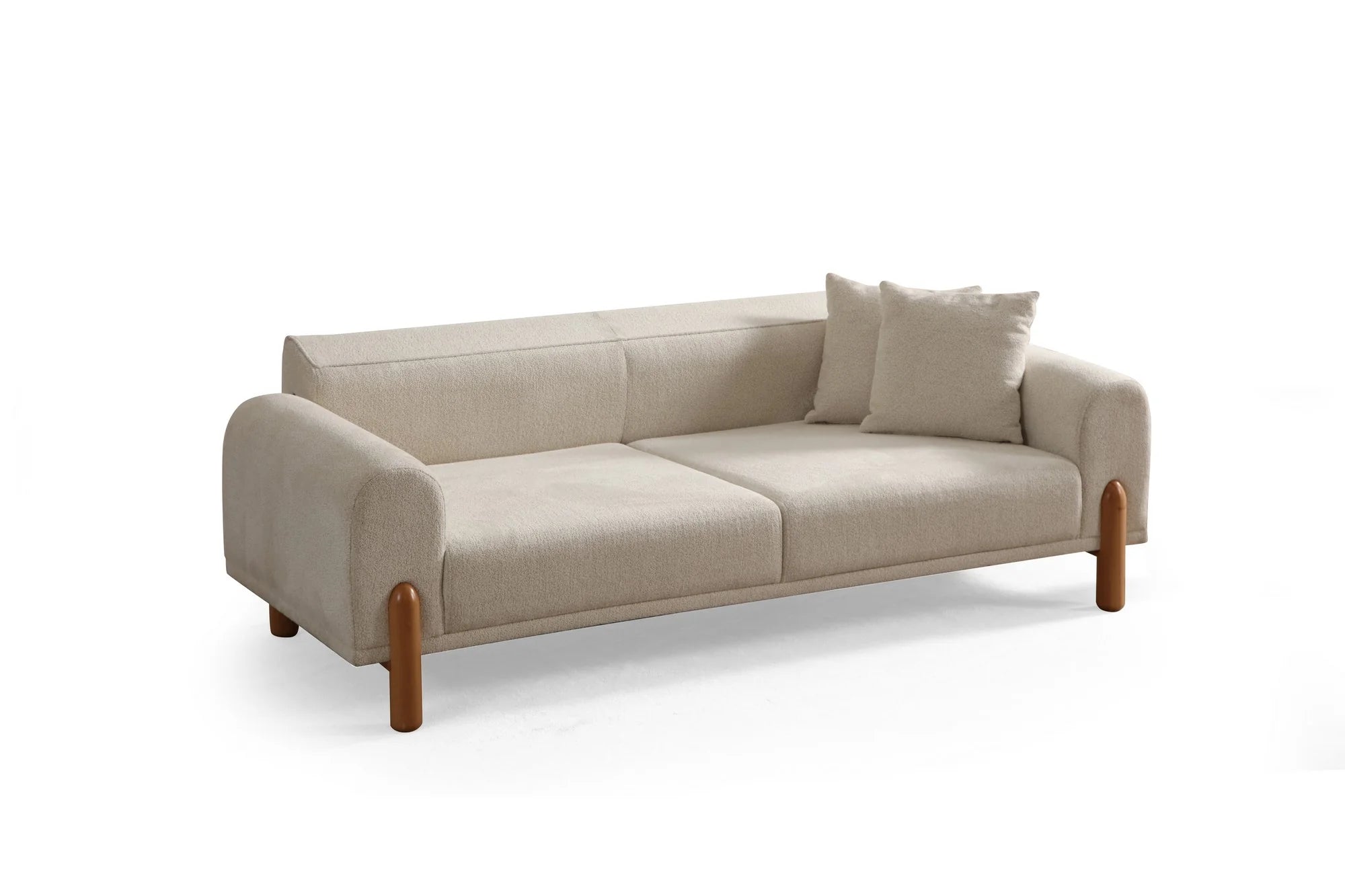Lyke 3 Sitzer Bettsofa - Sahne