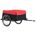 HOMCOM Fahrradanhänger Lastenanhänger faltbar große Transportbox