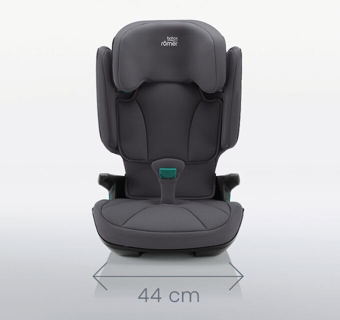 BRITAX RÖMER Kindersitz KIDFIX 2 Z-LINE, für Kinder von 100-150 cm (i-Size) mit und ohne ISOFIX, 3,5-12 Jahre, Midnight Grey