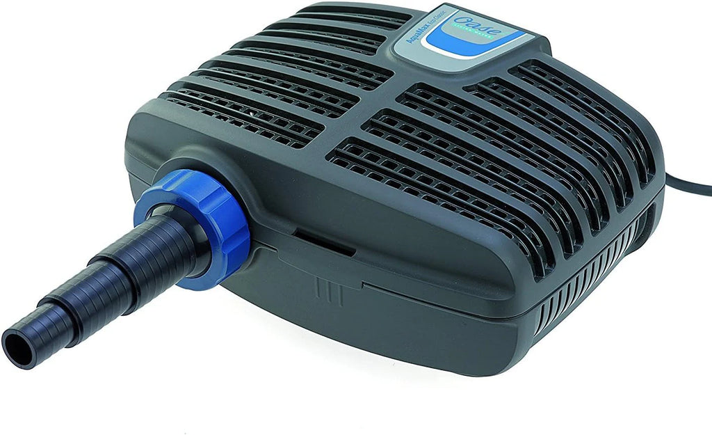 OASE 51096 Filter und Bachlaufpumpe AquaMax Eco Classic 5500, 5300 l/h Förderleistung, energiesparende Bachlaufpumpe, Teichpumpe, Filter, Pumpe, Bachlauf, Dunkelgrau