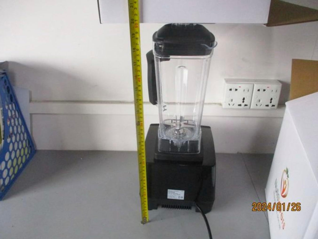 NUTRI-BLENDER MAX+ Hochleistungsmixer 2000W Standmixer Smoothie Hochleistung Smoothie-Maker Profi Mixer Blender - 2L Tritan, BPA-FREI, 9 Stufen, Digital-Timer Inkl. Smoothie Rezeptbuch