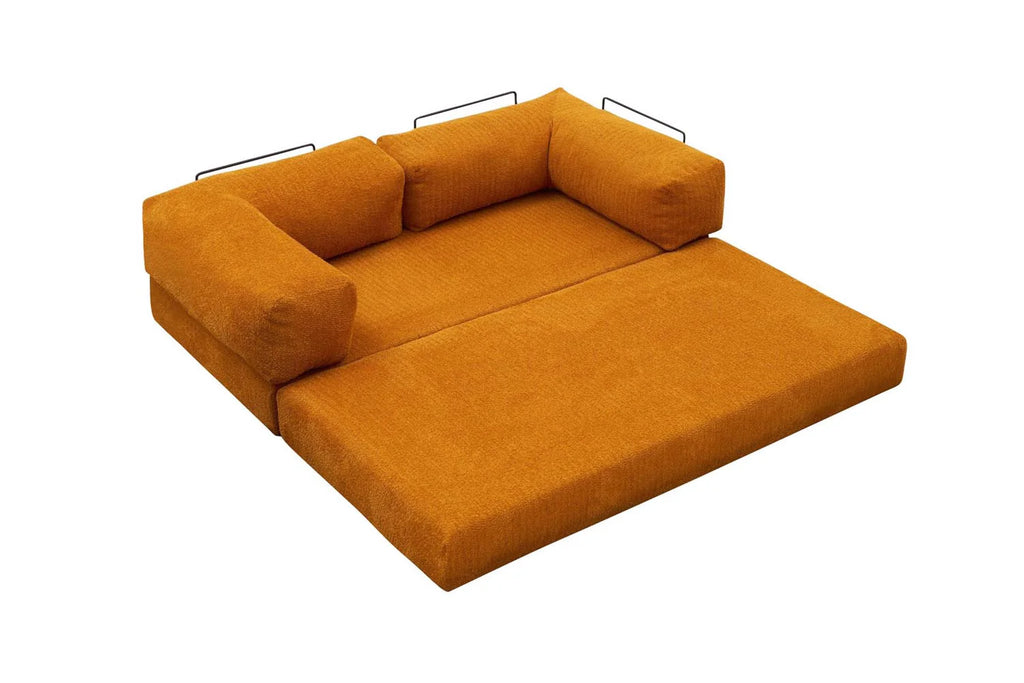 Comfort 3er Sofa - Orange