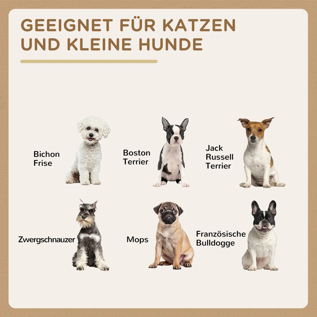 Edelstahl Futternapf Set 2 Näpfe Grau 78x48x49,5 cm