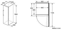 Siemens GS54NAWCV iQ500 Gefrierschrank, 176 x 70 cm, 327 L, noFrost nie wieder abtauen, bigBox Platz für großes Gefriergut, varioZone flexible Glas-und Schubladen, Weiß