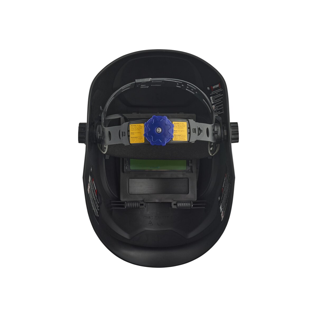 PARKSIDE® PSHL 2 D1 Automatik-Schweißhelm, mit LED, schwarz/flammig - B-Ware neuwertig