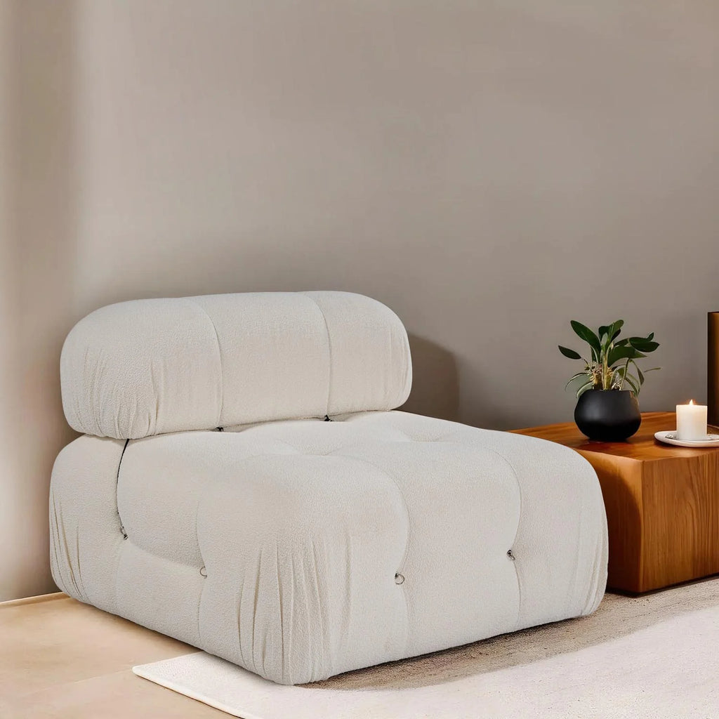Bubble O1 Modulares Sofa - Weiss