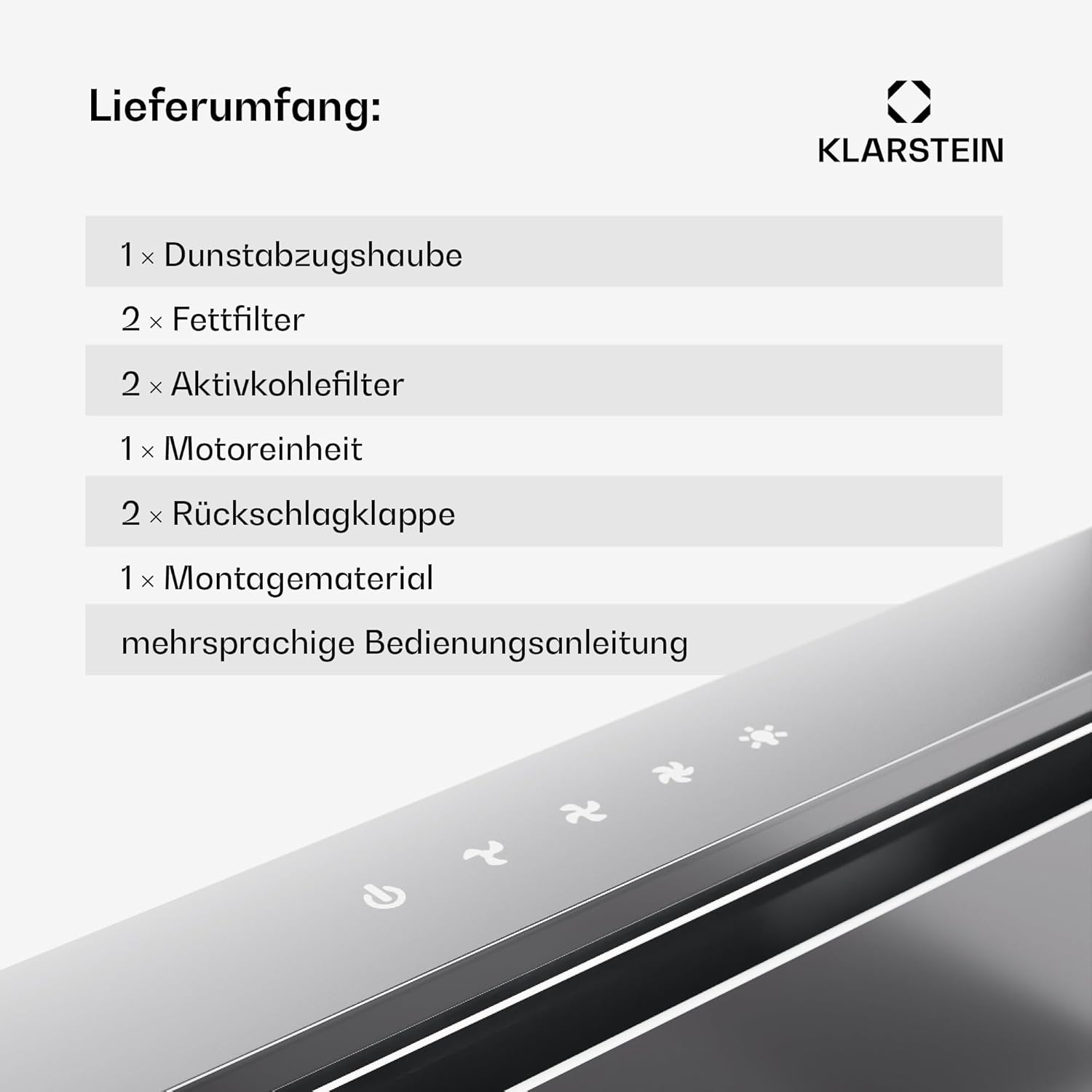 Klarstein Downdraft-Dunstabzugshaube, Versenkbare Abzugshaube, Leise Dunstabzugshauben mit Filter, Dunstabzugshaube 60cm, Umluft/Abluft Dunsthaube mit 10 Stufen, Dunstabzug 576 m³/h Luftstrom