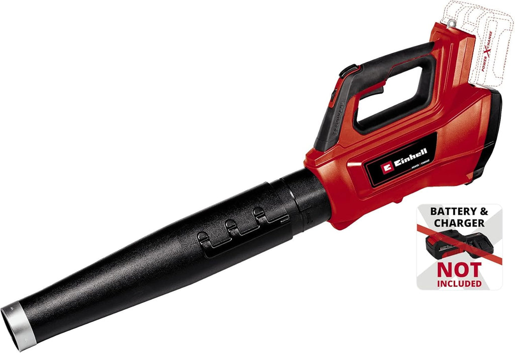 Einhell Professional Akku-Laubblser GP-LB 36/210 Li E-Solo Power X-Change (Lithium-Ionen, 816m/h Blasleistung, Turboschalter, 3-stufiges + abnehmbares Rohr, ohne Akku und Ladegert)